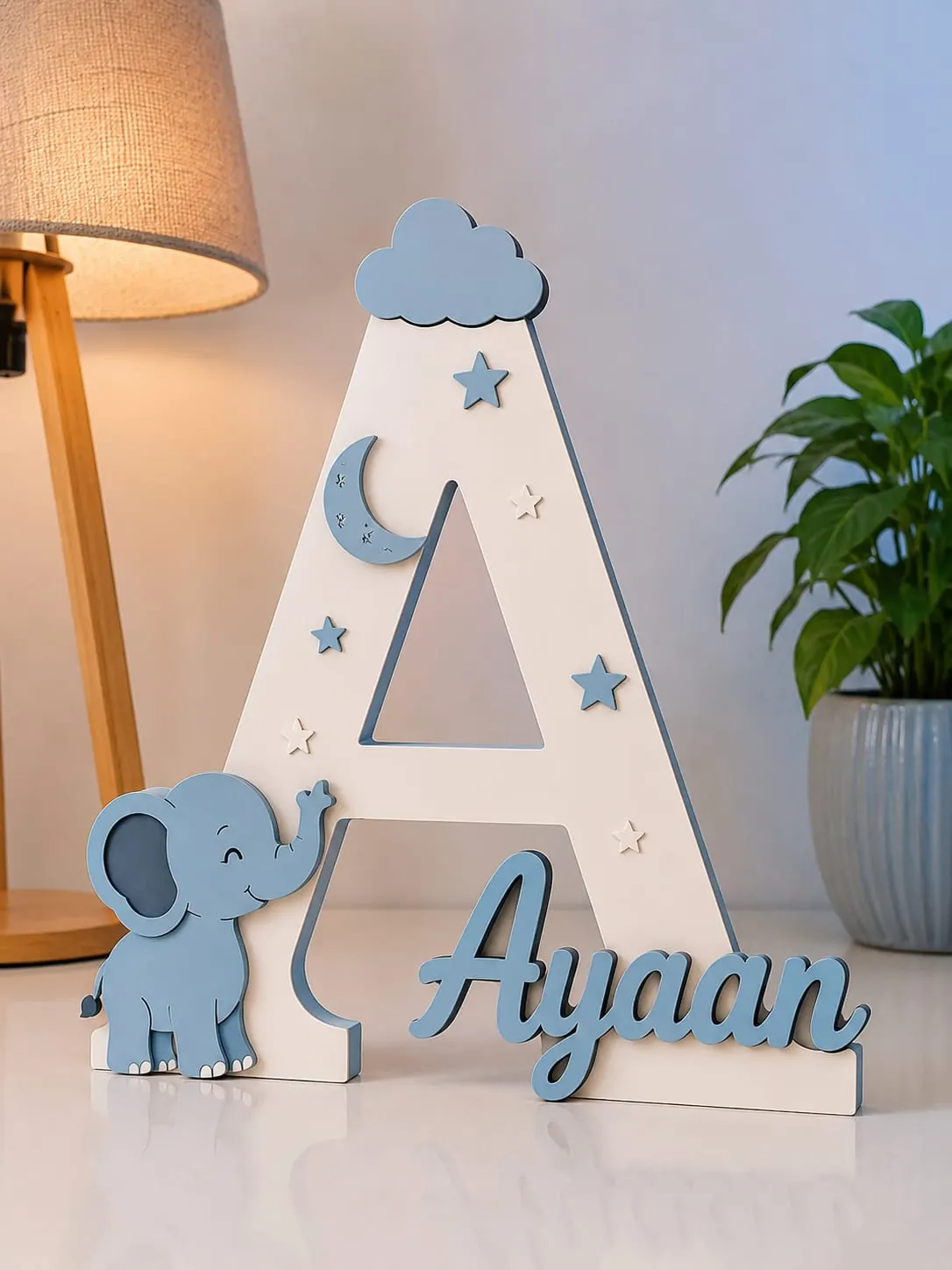 Personalized kids room name art created by Neelavarn in Ajman, UAE